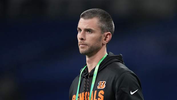 Cincinnati Bengals assistant Robert Livingston.